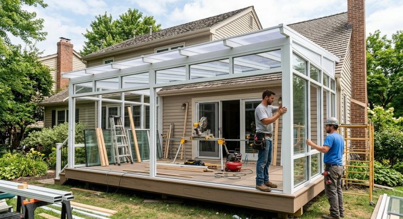 Enclosed Patio Installation Service